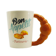 Load image into Gallery viewer, Bon Appetit Croissant Mug