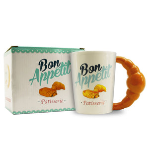 Bon Appetit Croissant Mug