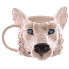 Load image into Gallery viewer, 3D Wild Wolf Mug