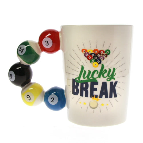 Lucky Break Snooker Mug