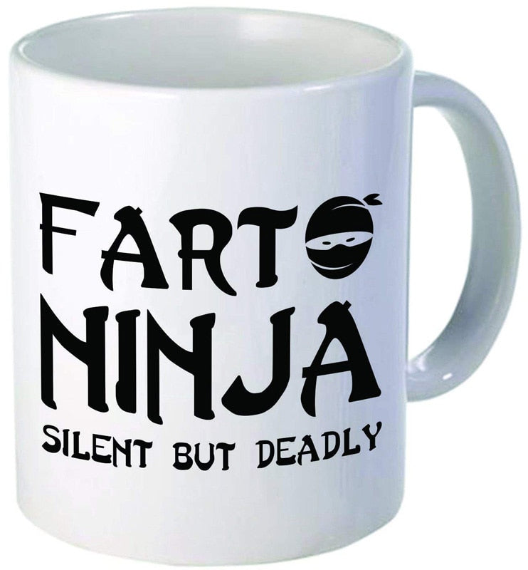 Funny Ninja Mug