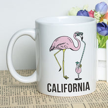 Load image into Gallery viewer, California Flamingo Mug