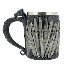 Load image into Gallery viewer, Game of Thrones Steel Resin Mug